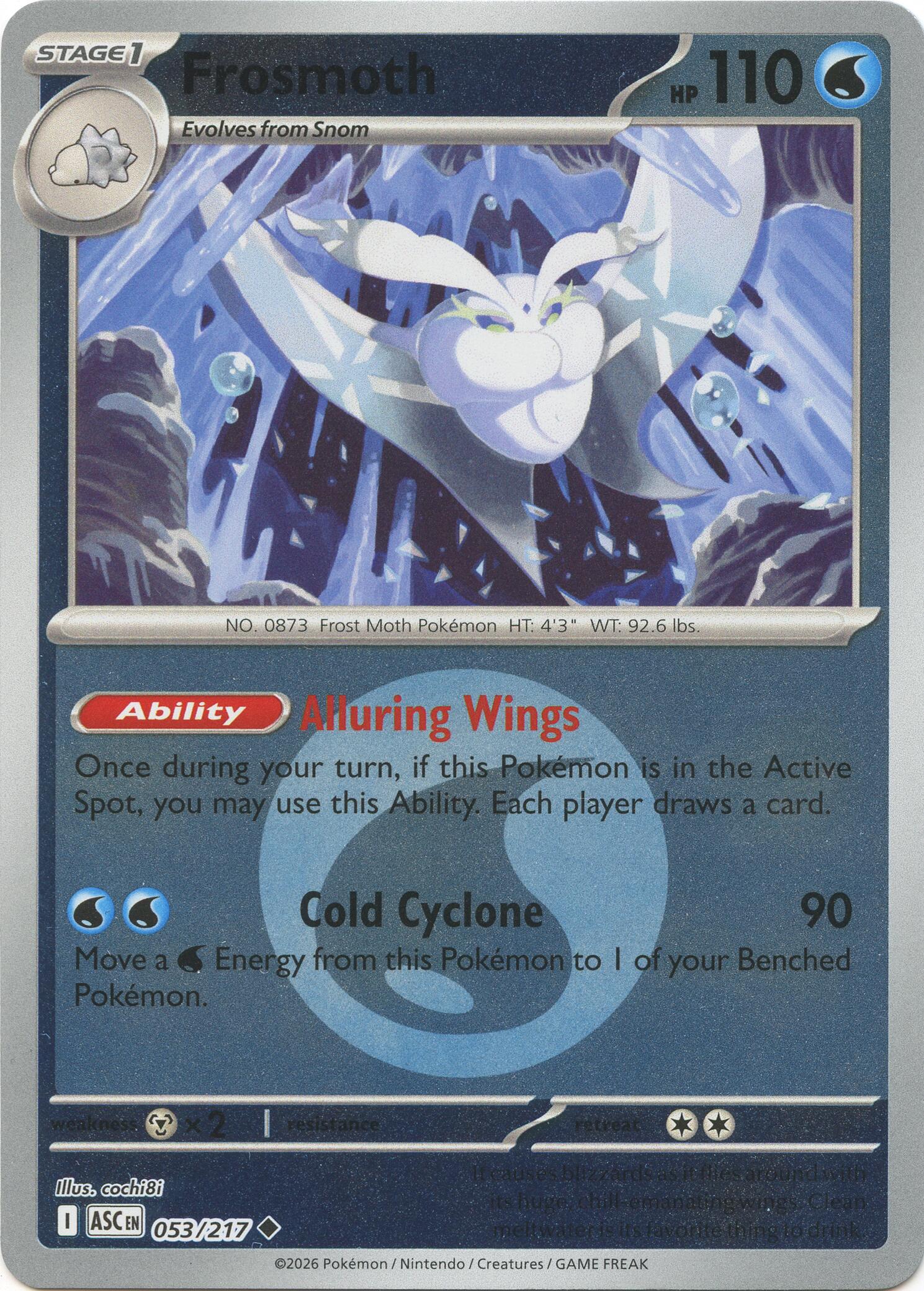 Frosmoth (053/217) (Energy Symbol Pattern) [Mega Evolution: Ascended Heroes] | Tabernacle Games