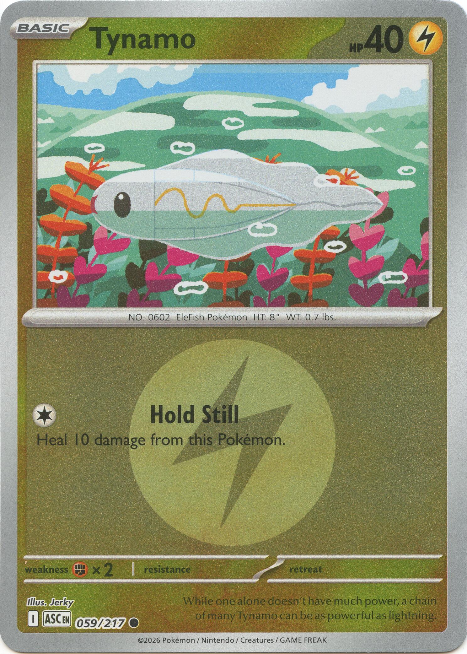Tynamo (059/217) (Energy Symbol Pattern) [Mega Evolution: Ascended Heroes] | Tabernacle Games