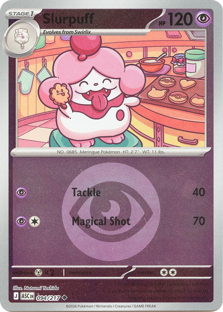 Slurpuff (094/217) (Energy Symbol Pattern) [Mega Evolution: Ascended Heroes] | Tabernacle Games