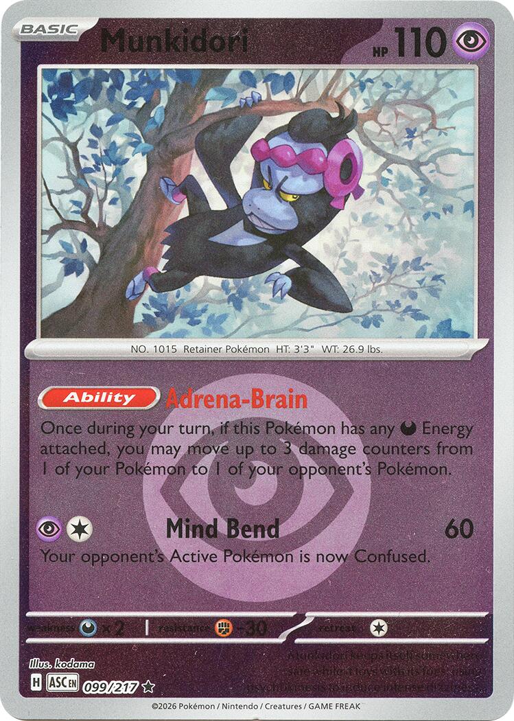 Munkidori (099/217) (Energy Symbol Pattern) [Mega Evolution: Ascended Heroes] | Tabernacle Games