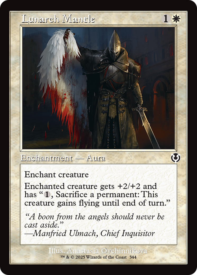 Lunarch Mantle (Retro Frame) [Innistrad Remastered] | Tabernacle Games