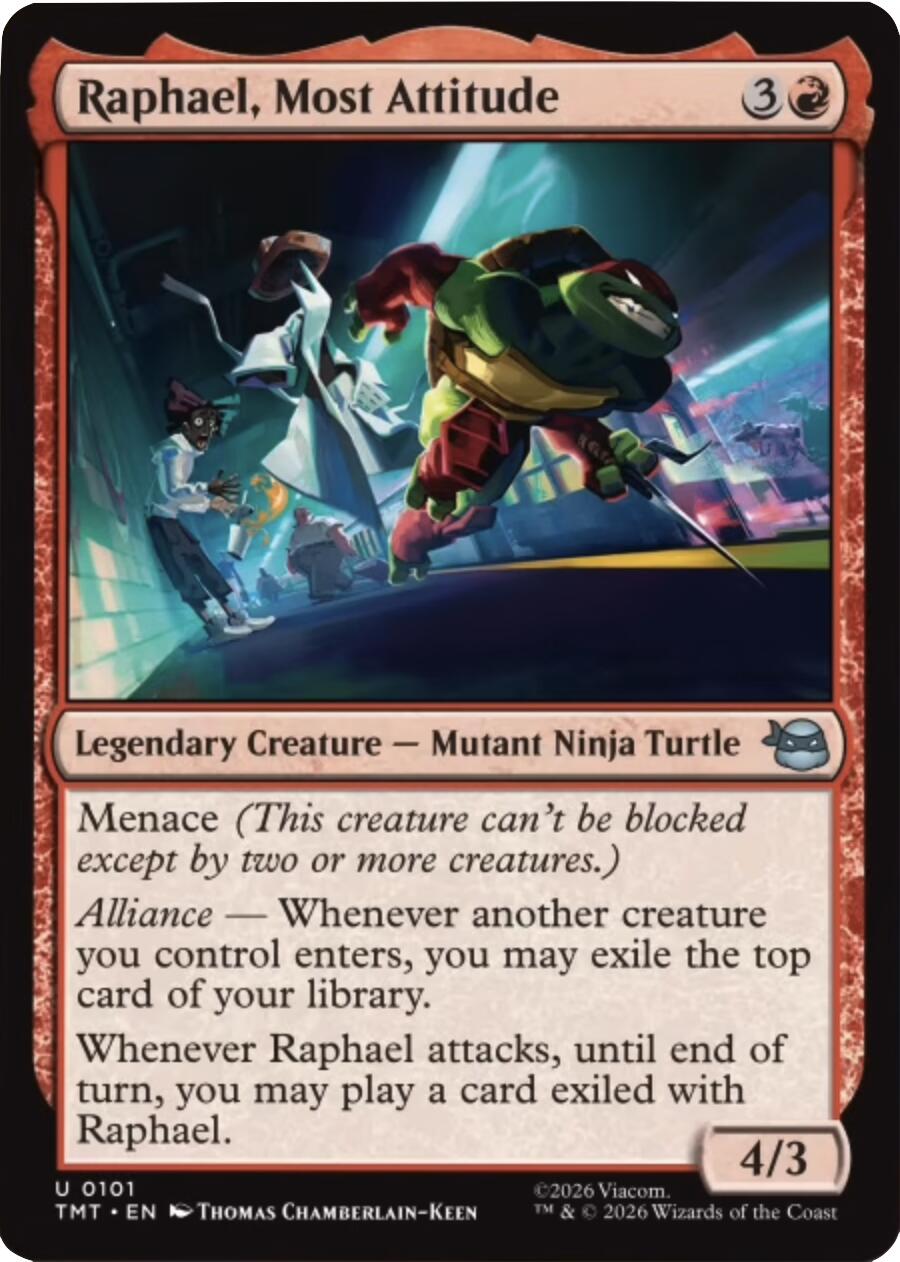 Raphael, Most Attitude [Teenage Mutant Ninja Turtles] | Tabernacle Games