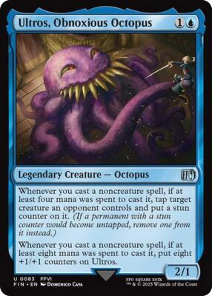 Ultros, Obnoxious Octopus [FINAL FANTASY] | Tabernacle Games