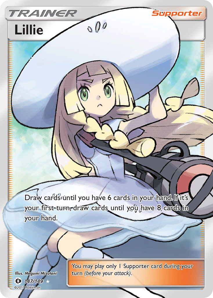 Lillie (147/149) [Sun & Moon: Base Set] | Tabernacle Games