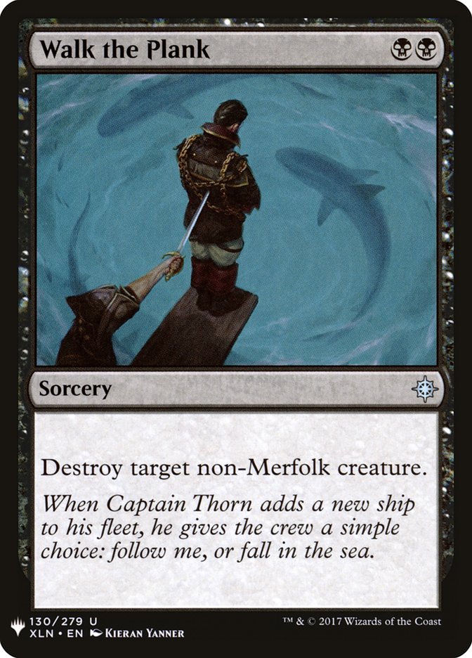 Walk the Plank [Mystery Booster] | Tabernacle Games
