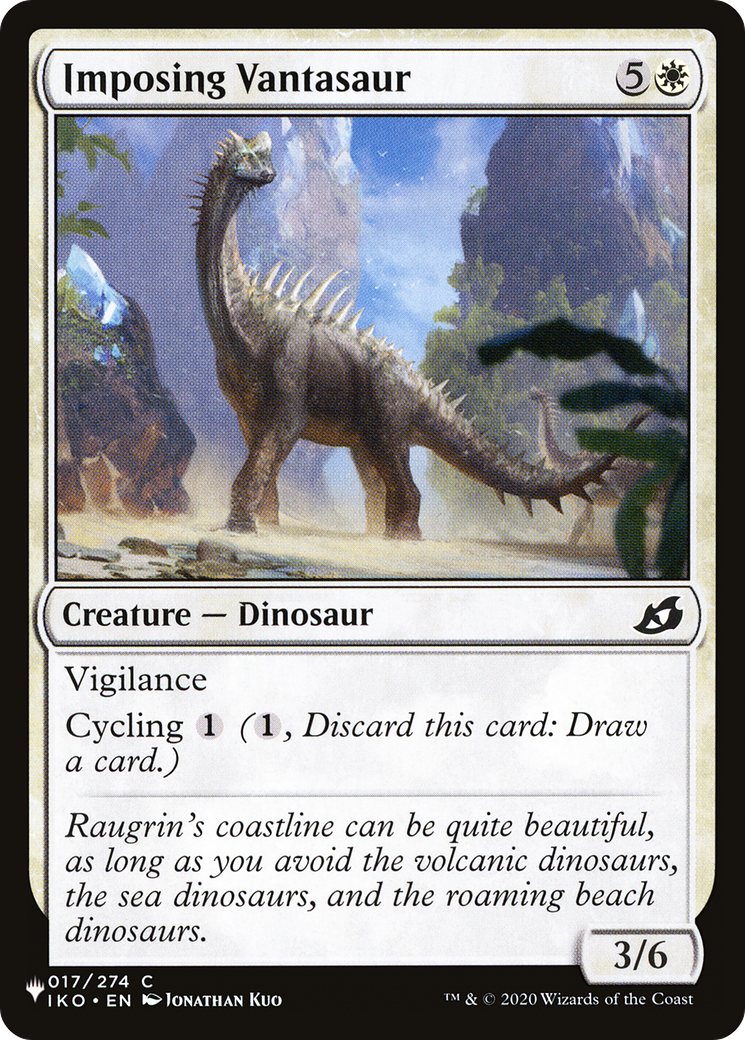 Imposing Vantasaur [The List] | Tabernacle Games