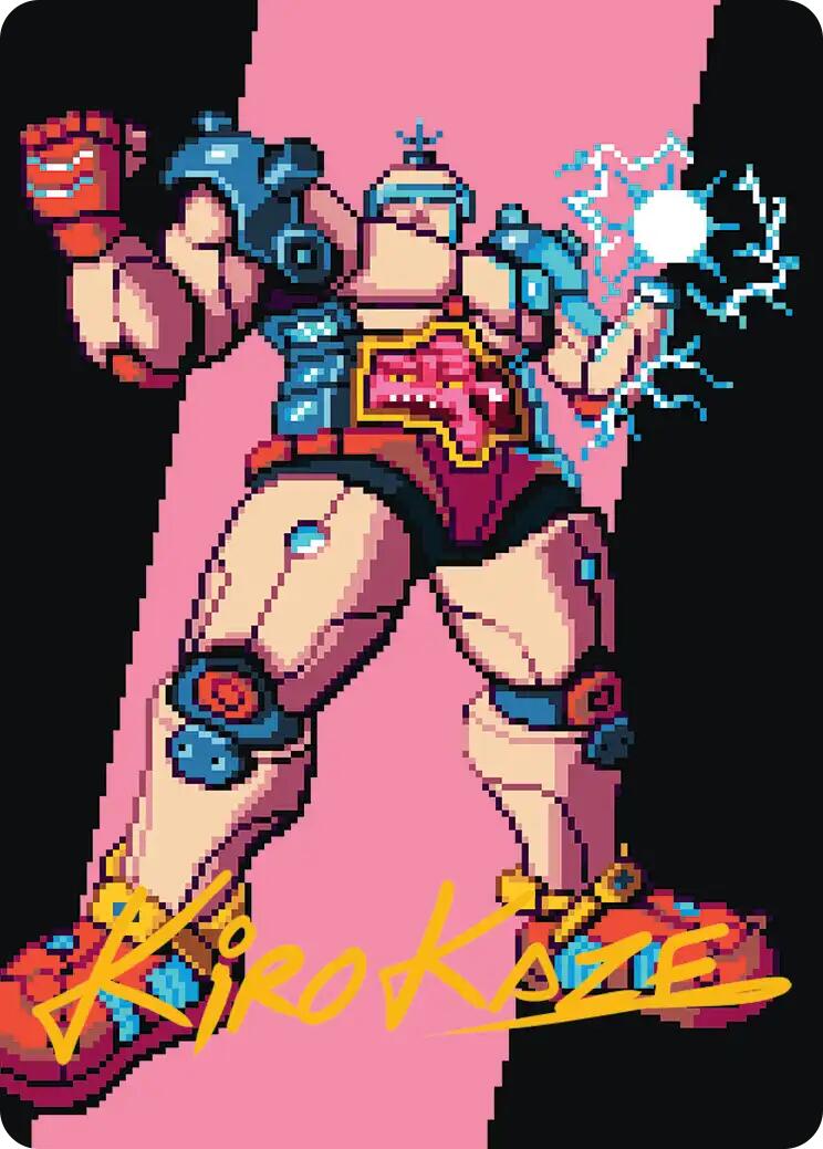 Krang, the All-Powerful Art Card (Gold-Stamped Signature) [Teenage Mutant Ninja Turtles Art Series] | Tabernacle Games