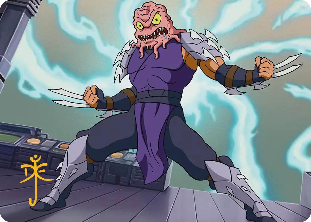 Krang & Shredder Art Card (Gold-Stamped Signature) [Teenage Mutant Ninja Turtles Art Series] | Tabernacle Games