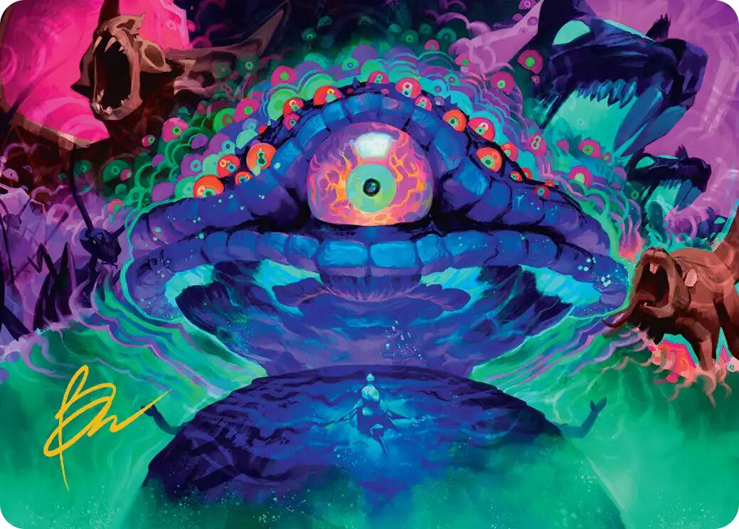 Humongous Fungus Art Card (Gold-Stamped Signature) [Teenage Mutant Ninja Turtles Art Series] | Tabernacle Games