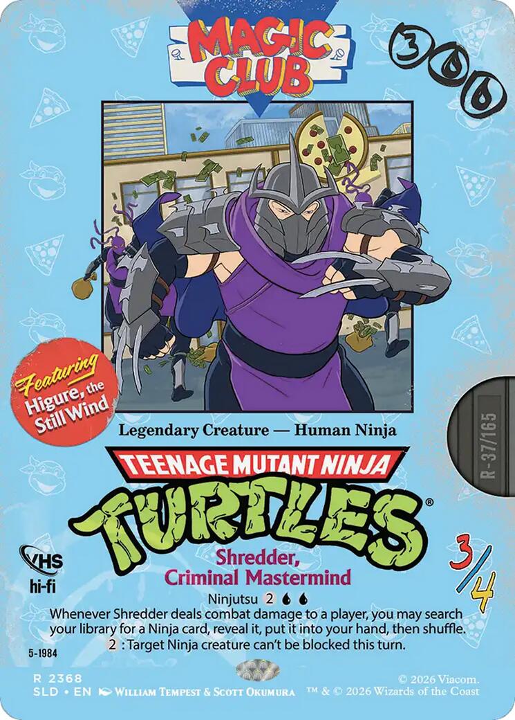 Shredder, Criminal Mastermind - Higure, the Still Wind [Secret Lair Drop Series] | Tabernacle Games