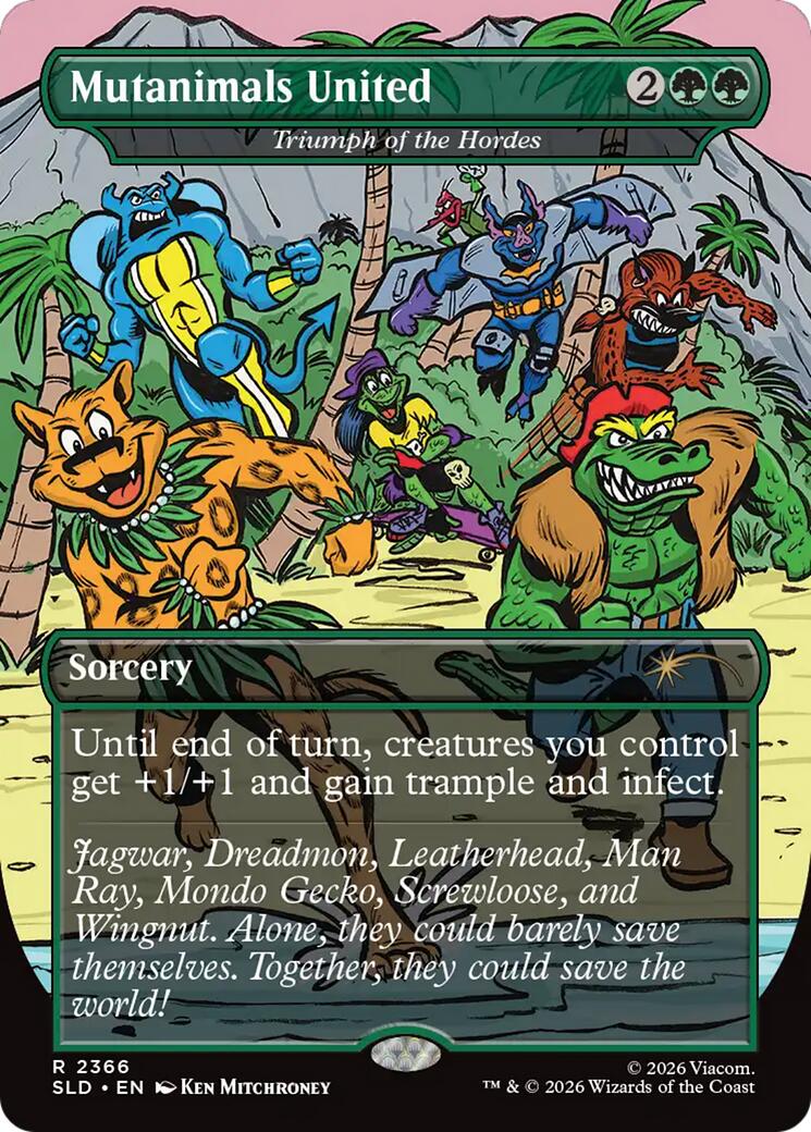 Mutanimals United - Triumph of the Hordes [Secret Lair Drop Series] | Tabernacle Games