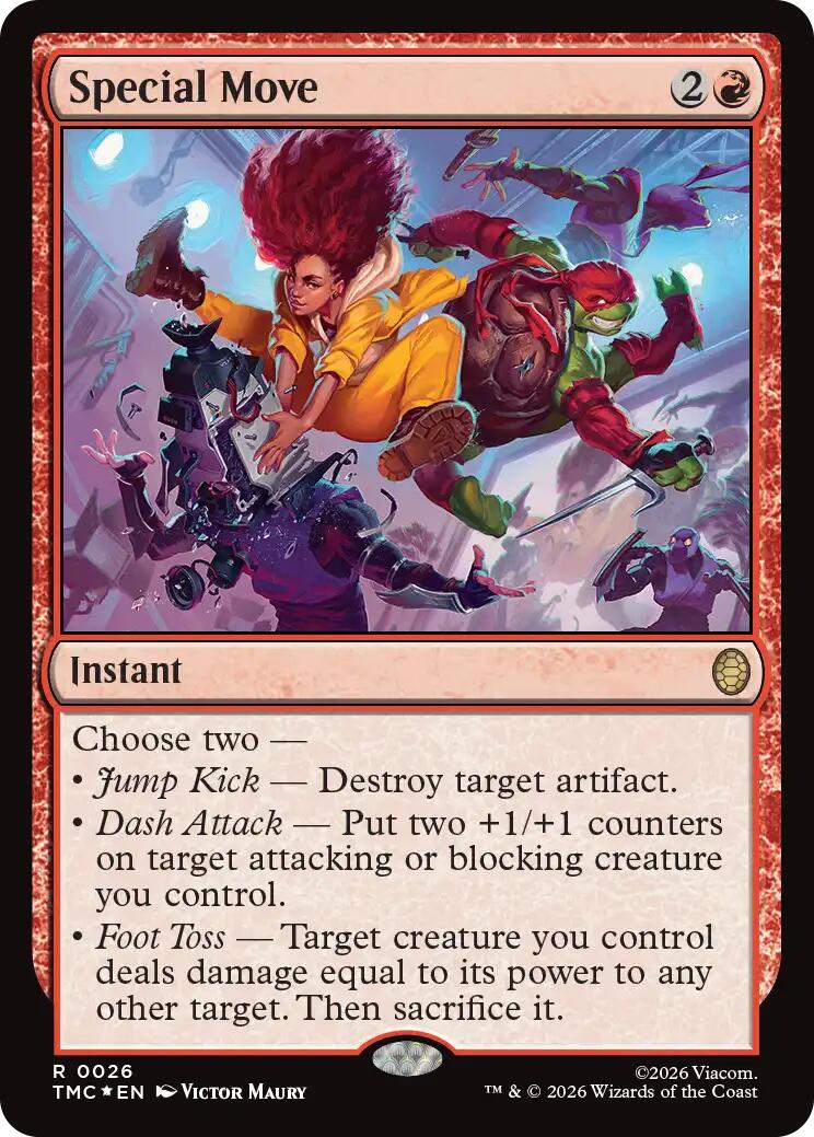 Special Move (Surge Foil) [Teenage Mutant Ninja Turtles Commander] | Tabernacle Games