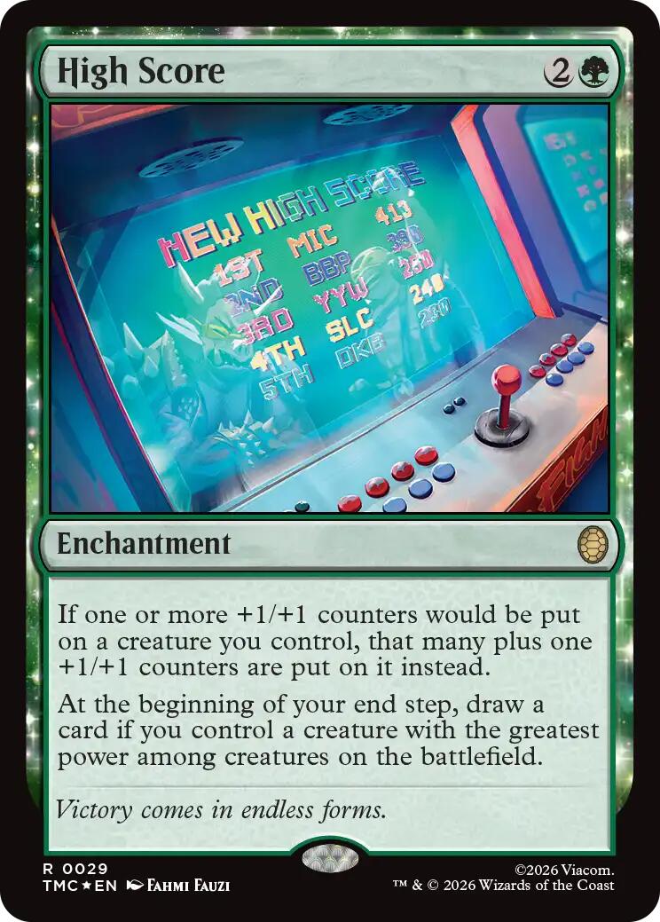 High Score (Surge Foil) [Teenage Mutant Ninja Turtles Commander] | Tabernacle Games