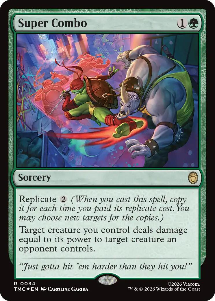 Super Combo (Surge Foil) [Teenage Mutant Ninja Turtles Commander] | Tabernacle Games