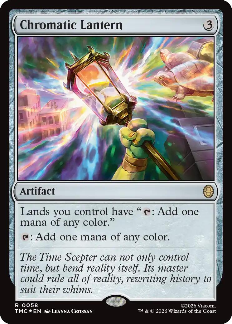 Chromatic Lantern (Surge Foil) [Teenage Mutant Ninja Turtles Commander] | Tabernacle Games