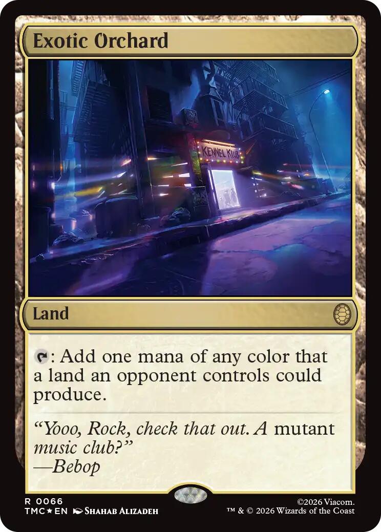 Exotic Orchard (Surge Foil) [Teenage Mutant Ninja Turtles Commander] | Tabernacle Games