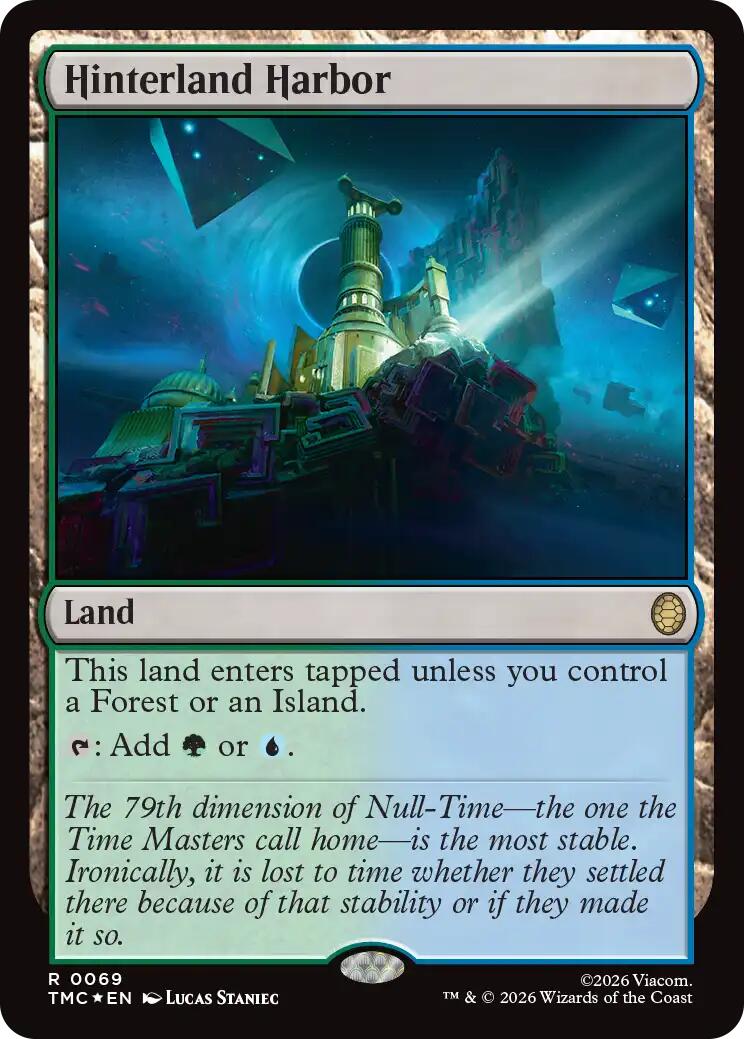 Hinterland Harbor (Surge Foil) [Teenage Mutant Ninja Turtles Commander] | Tabernacle Games