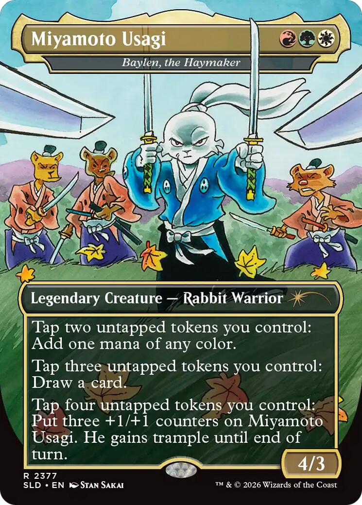 Miyamoto Usagi - Baylen, the Haymaker [Secret Lair Drop Series] | Tabernacle Games