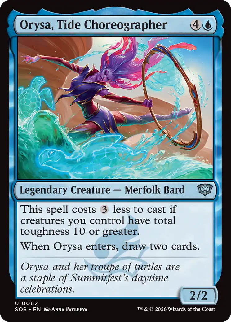 Orysa, Tide Choreographer [Secrets of Strixhaven] | Tabernacle Games
