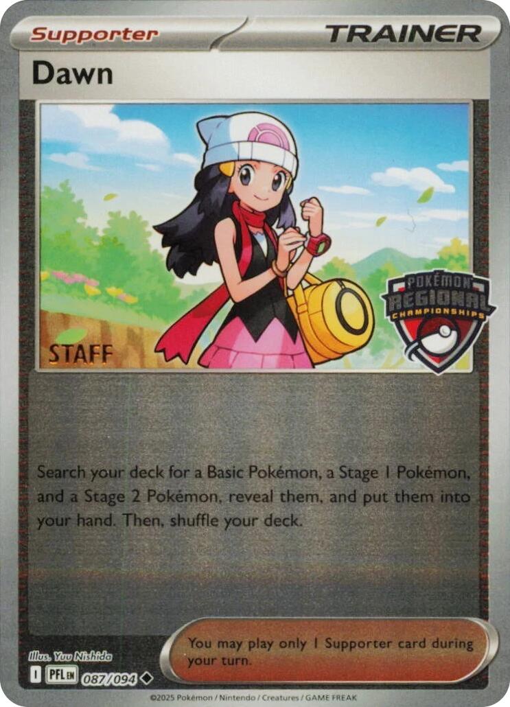 Dawn (087/094) (Regional Championship) [Staff] [League & Championship Cards] | Tabernacle Games