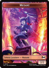 Mutant // Ninja Turtle Spirit Double-Sided Token [Teenage Mutant Ninja Turtles Tokens] | Tabernacle Games