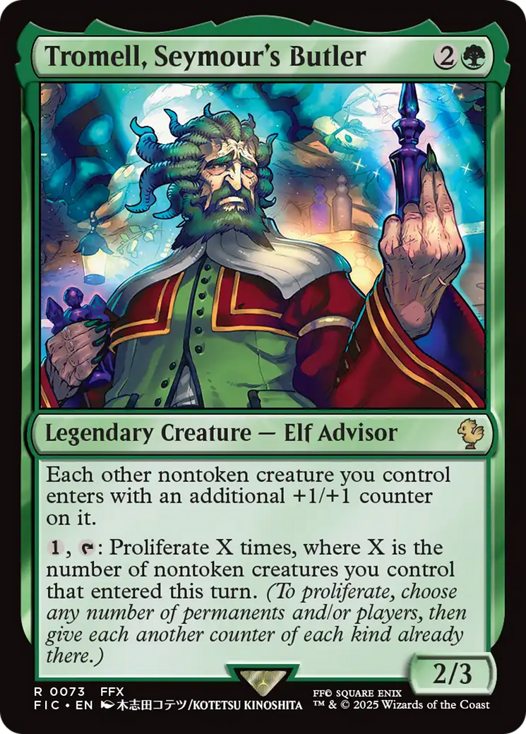 Tromell, Seymour's Butler [FINAL FANTASY Commander] | Tabernacle Games