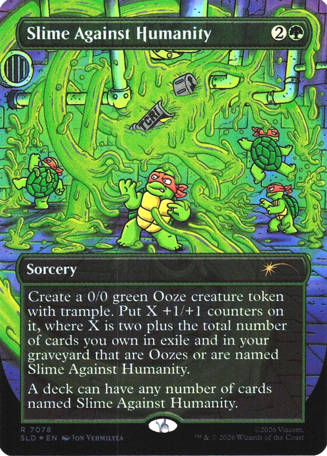 Slime Against Humanity (7078) [Secret Lair Drop Series] | Tabernacle Games
