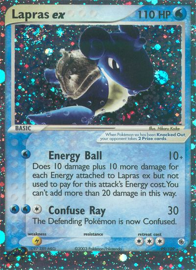 Lapras ex (99/109) [EX: Ruby & Sapphire] | Tabernacle Games