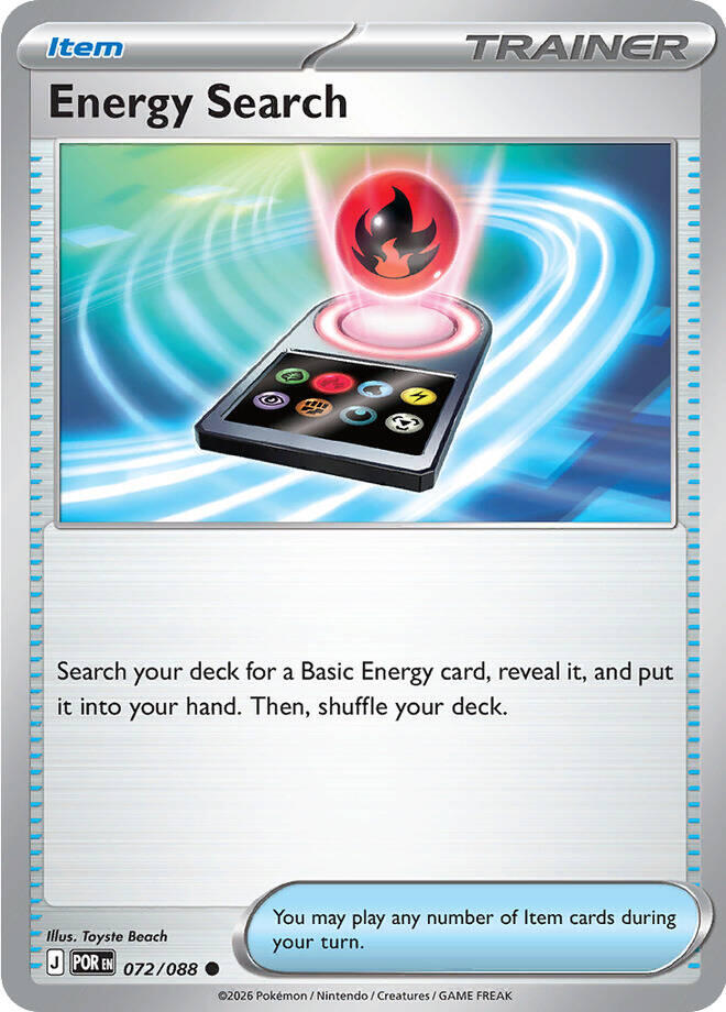 Energy Search (072/088) [Mega Evolution: Perfect Order] | Tabernacle Games