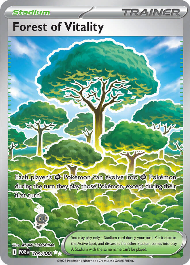 Forest of Vitality (109/088) [Mega Evolution: Perfect Order] | Tabernacle Games