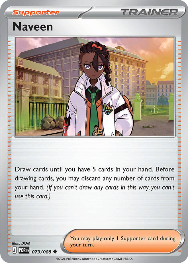 Naveen (079/088) [Mega Evolution: Perfect Order] | Tabernacle Games