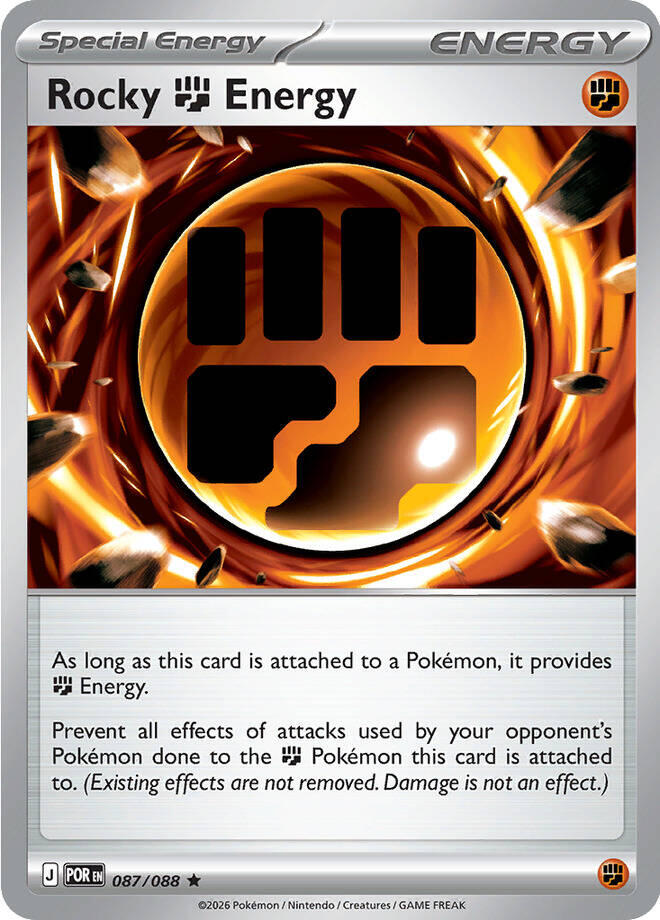Rocky Fighting Energy (087/088) [Mega Evolution: Perfect Order] | Tabernacle Games