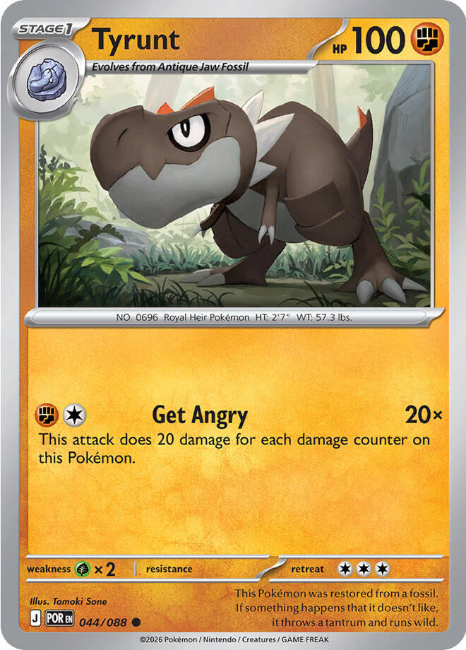 Tyrunt (044/088) [Mega Evolution: Perfect Order] | Tabernacle Games