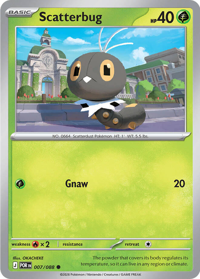 Scatterbug (007/088) [Mega Evolution: Perfect Order] | Tabernacle Games