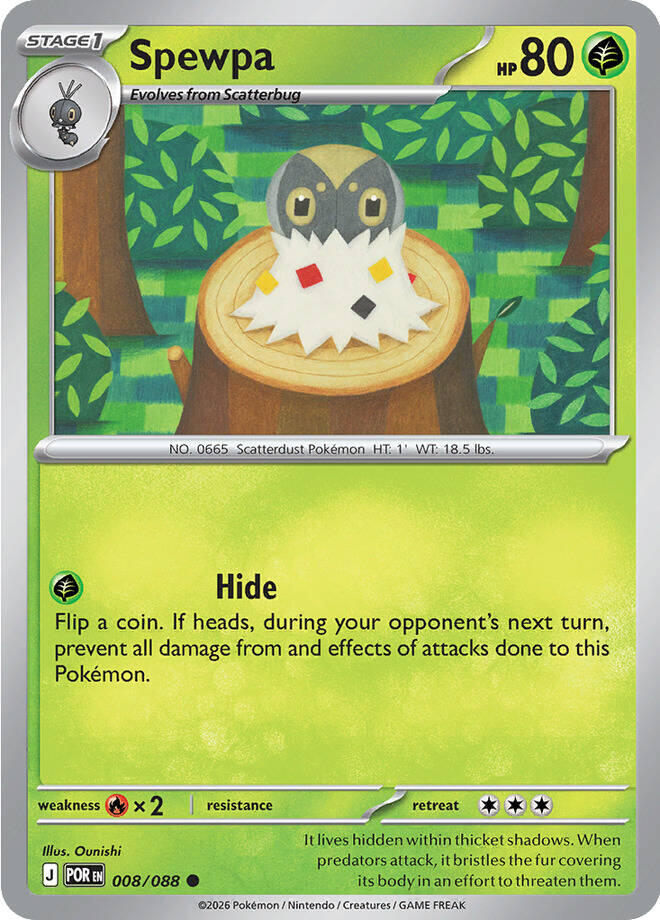 Spewpa (008/088) [Mega Evolution: Perfect Order] | Tabernacle Games