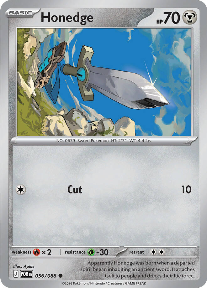 Honedge (056/088) [Mega Evolution: Perfect Order] | Tabernacle Games