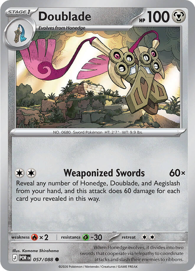 Doublade (057/088) [Mega Evolution: Perfect Order] | Tabernacle Games