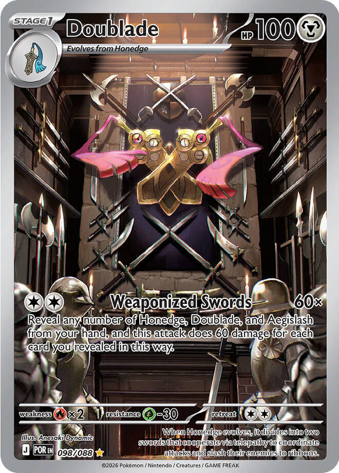 Doublade (098/088) [Mega Evolution: Perfect Order] | Tabernacle Games