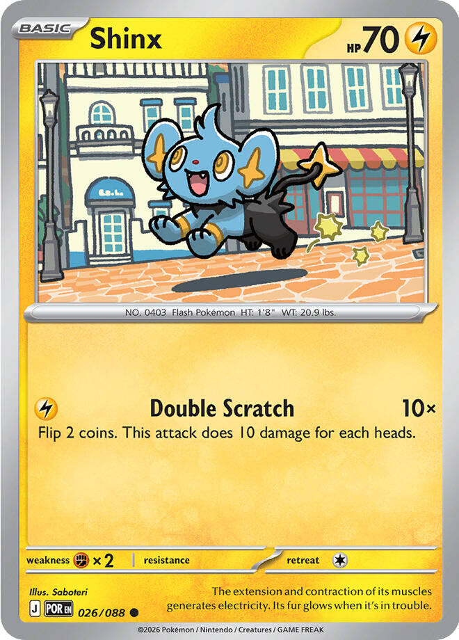 Shinx (026/088) [Mega Evolution: Perfect Order] | Tabernacle Games