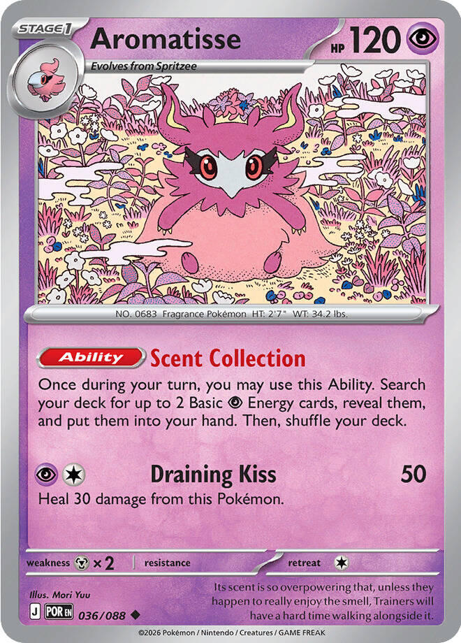 Aromatisse (036/088) [Mega Evolution: Perfect Order] | Tabernacle Games