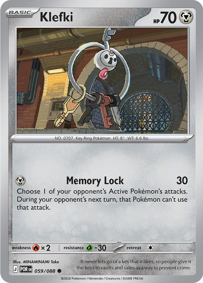 Klefki (059/088) [Mega Evolution: Perfect Order] | Tabernacle Games