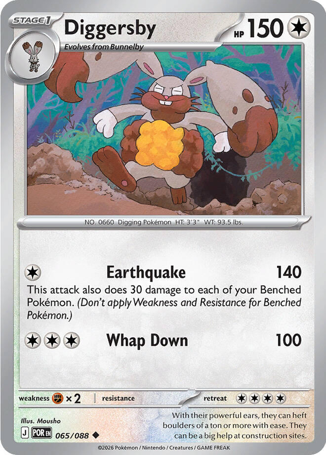 Diggersby (065/088) [Mega Evolution: Perfect Order] | Tabernacle Games