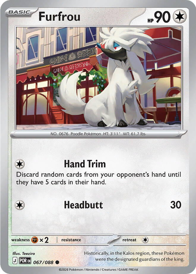 Furfrou (067/088) [Mega Evolution: Perfect Order] | Tabernacle Games