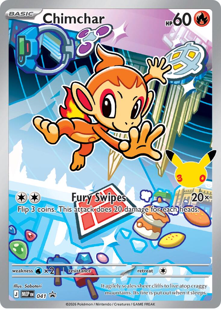 Chimchar (041) [Mega Evolution Promo] | Tabernacle Games