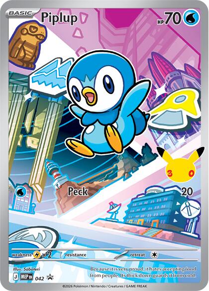 Piplup (042) [Mega Evolution Promo] | Tabernacle Games