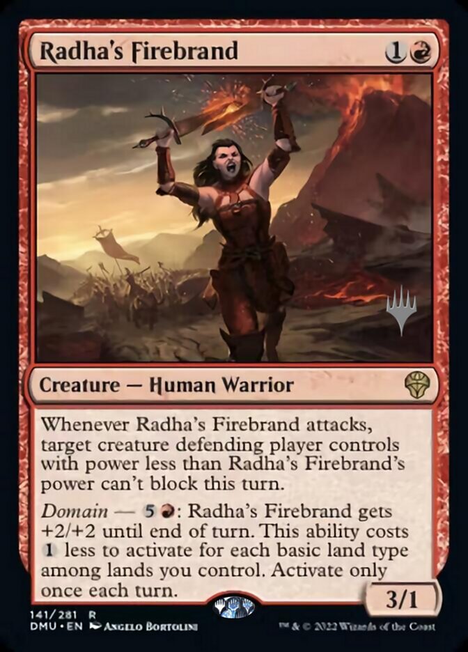 Radha's Firebrand (Promo Pack) [Dominaria United Promos] | Tabernacle Games