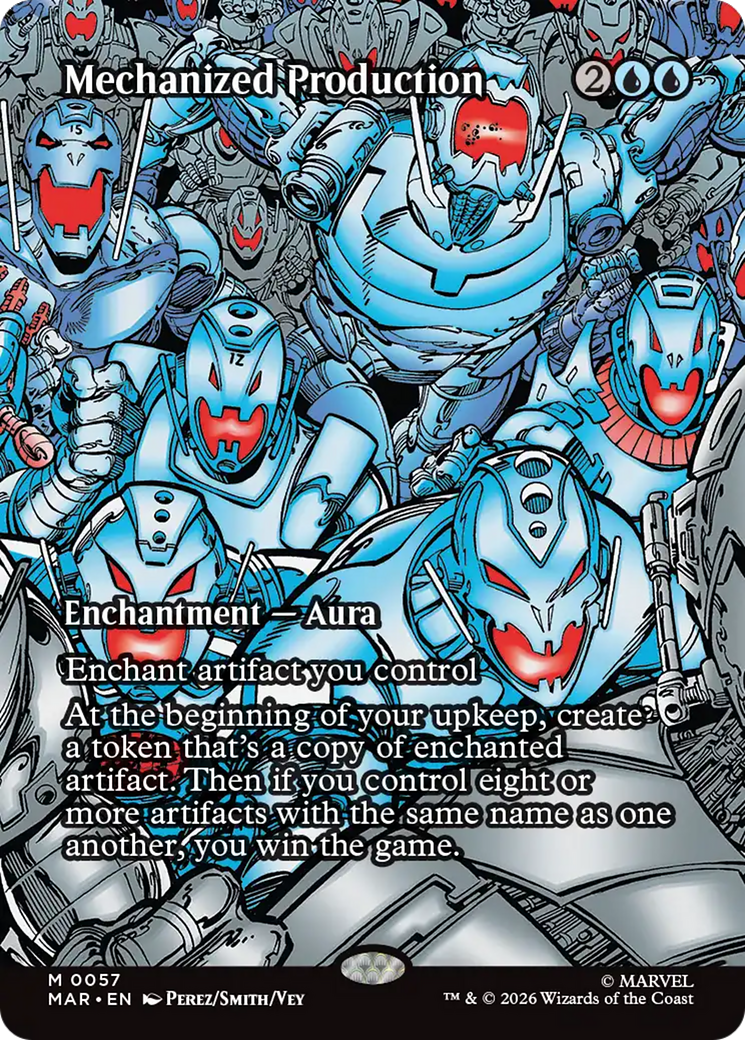 Mechanized Production (Borderless) [Marvel Universe: Eternal-Legal] | Tabernacle Games