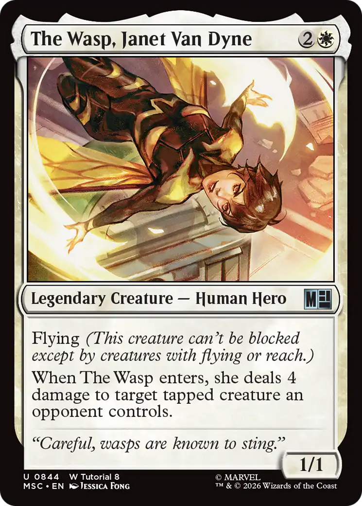 The Wasp, Janet Van Dyne (0844) [Marvel Super Heroes Commander] | Tabernacle Games