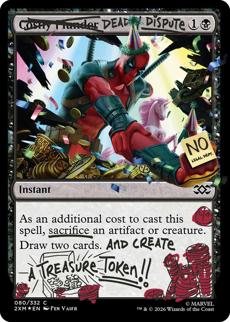 Deadly Dispute (080) (Pool Party Foil) [Secret Lair Drop Series] | Tabernacle Games