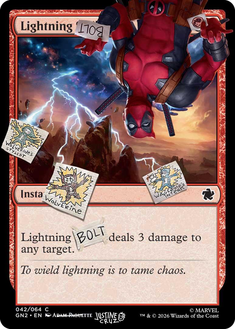Lightning Bolt (042) [Secret Lair Drop Series] | Tabernacle Games